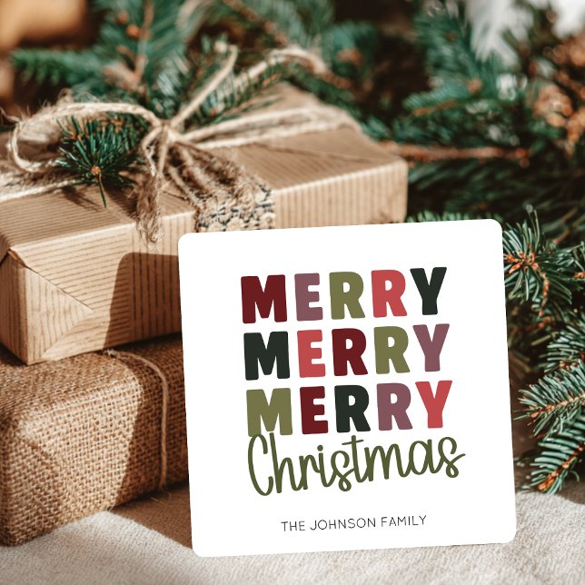 Navidad Feliz Feliz Feliz Costumbre (Subido por el creador)