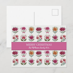 Navidad Floral Folclórica