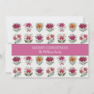 Navidad Floral Folclórica