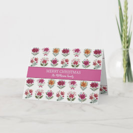 Navidad Floral Folk