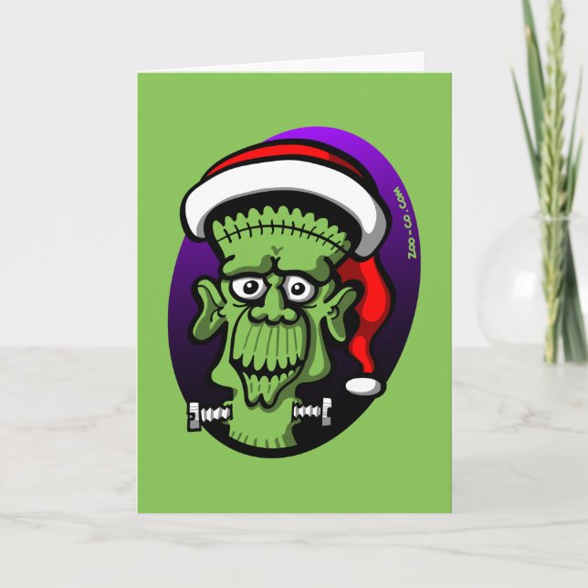 Navidad Frankenstein (Anverso)