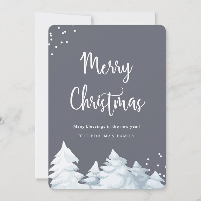 Navidad fresca y elegante (Anverso)