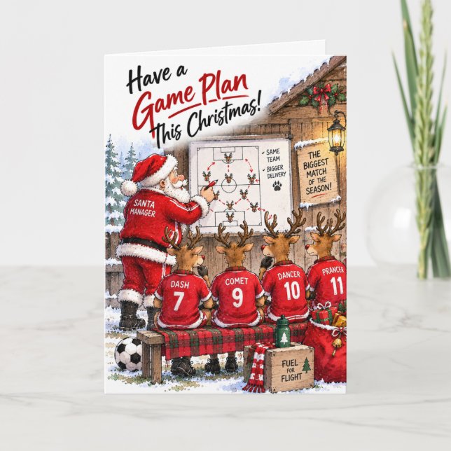 Navidad Fútbol Personalizado (Anverso)