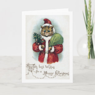 Navidad gato, Louis Wain
