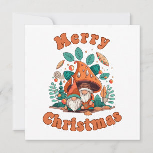 Navidad Gnome Retro