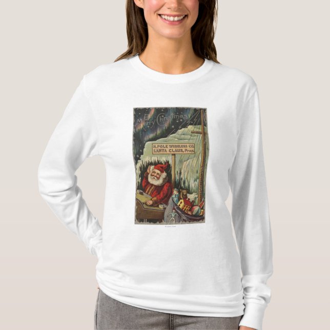 Navidad GreetingSanta en Polo Norte (Anverso)