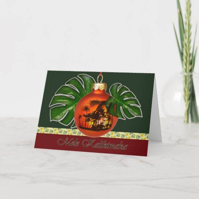 Navidad hawaiano 2 (Anverso)