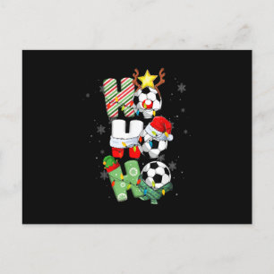 Navidad Ho-Ho-Ho Santa Reno Ciervo Fútbol Navidade