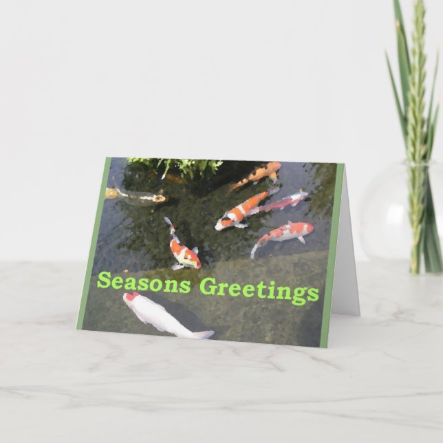 Navidad Koi (Anverso)