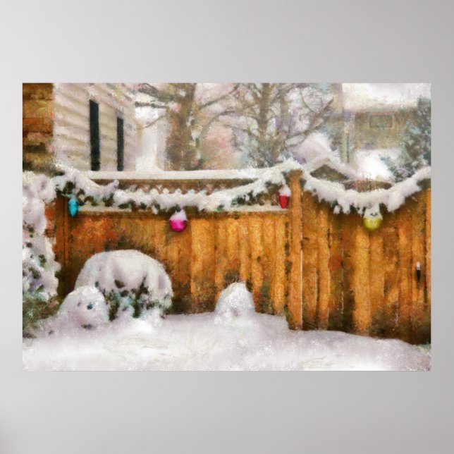 Navidad - Las decoraciones están fuera (Frente)