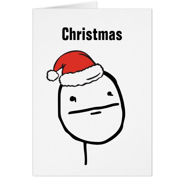 Navidad Le Me Memes Sin Impresión Personalizable E (Frente)