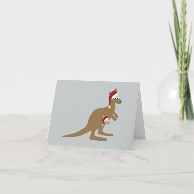 Navidad lindo KangaROOS (Anverso)
