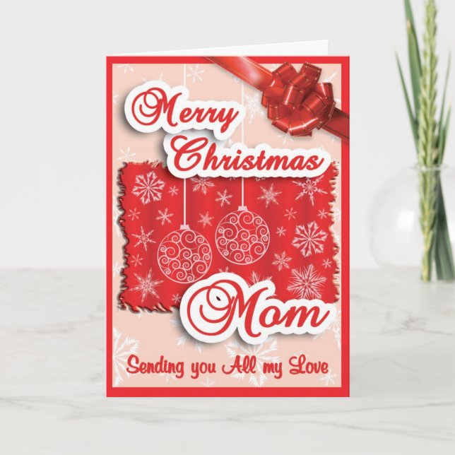 Navidad - MAMÁ (Anverso)