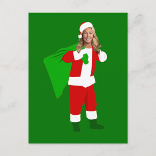 navidad Marjorie Taylor Greene Papá Noel