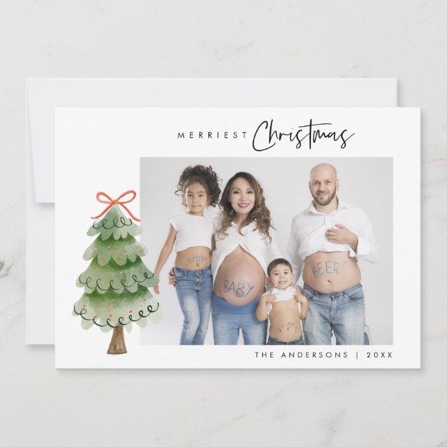 Navidad más alegre, Foto familiar, Árbol de Navida (Anverso)