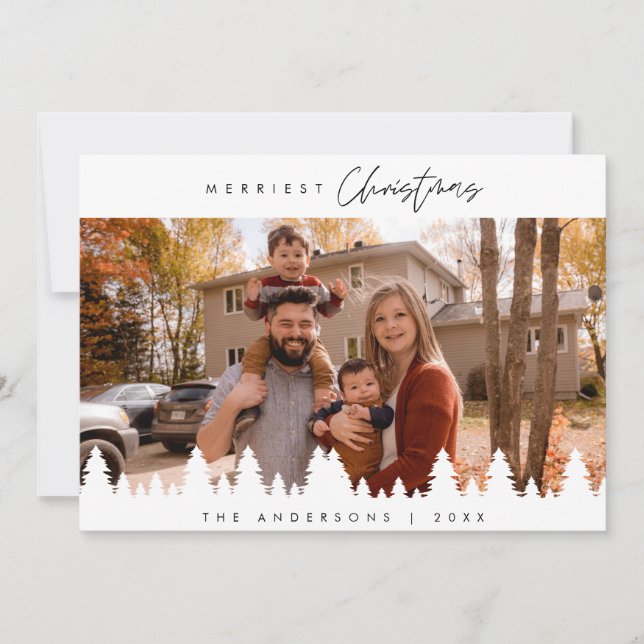 Navidad más alegre, foto familiar descargable (Anverso)