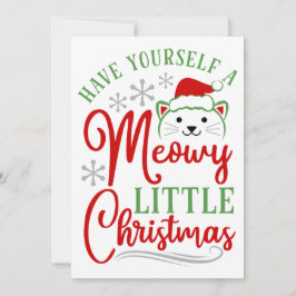 Navidad Meowy Pequeña