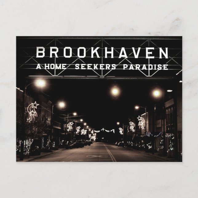 Navidad meridional de Brookhaven un Mississippi (Anverso)