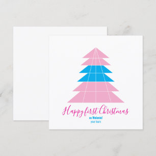 Navidad minimalista de la primera transacción
