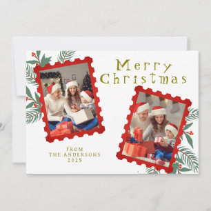 Navidad Minimalista Elegante   Foto de Familia Mod