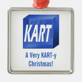 ¡Navidad mismo de un KART-y! Ornamento