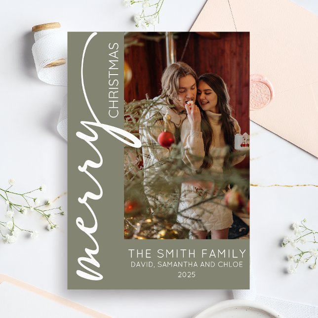 Navidad Moderna (Modern Merry Christmas Holiday Card )