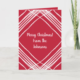 Navidad moderna de los morrillos rojos | Añadir el