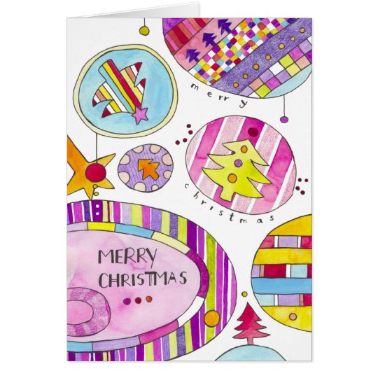 Navidad moderno tarjeta de felicitación