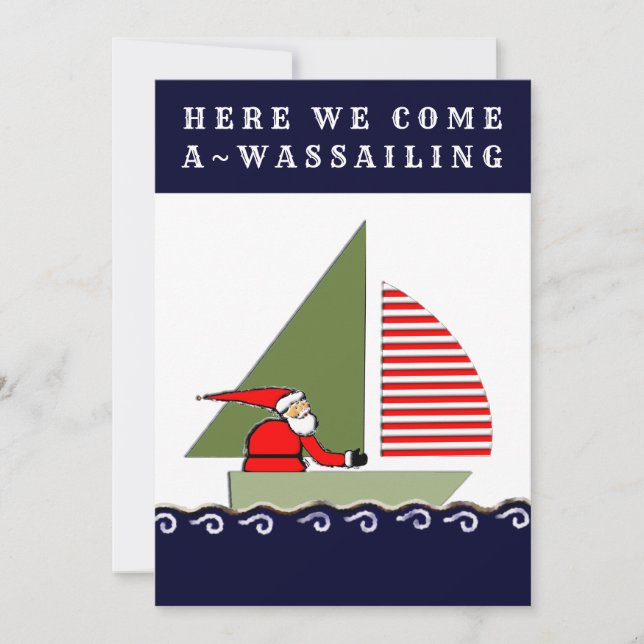 Navidad Náutica de Vela (Anverso)