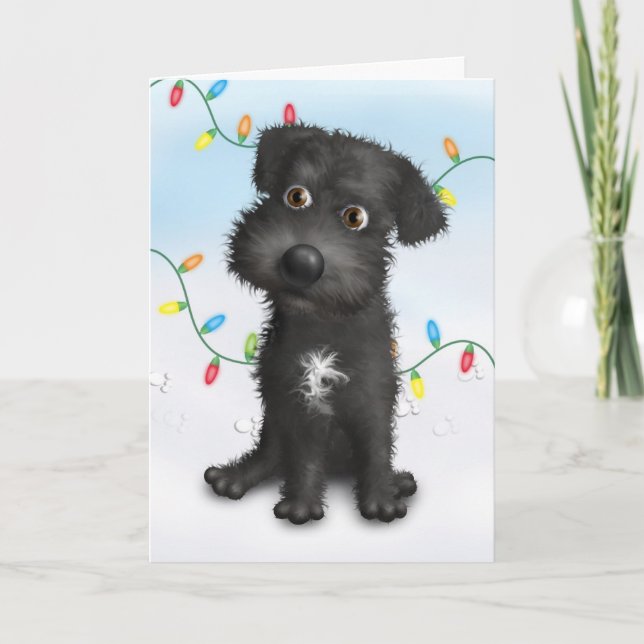 Navidad (negro) de Schnoodle (Anverso)
