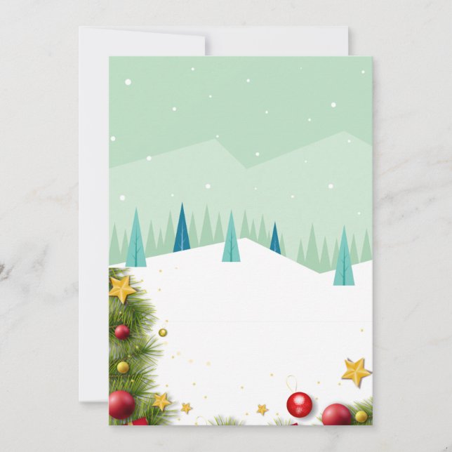 Navidad nevada (Anverso)