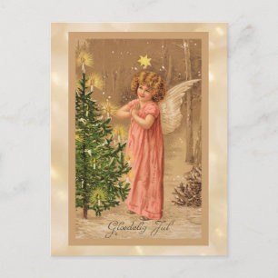 Navidad noruega vintage de 1910