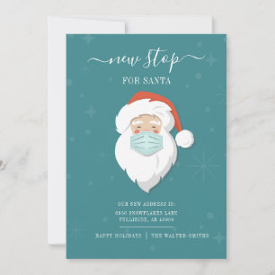 Navidad Nos hemos mudado Nuevo Parada para Santa M