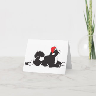 Navidad Notecard de MARTE Akita