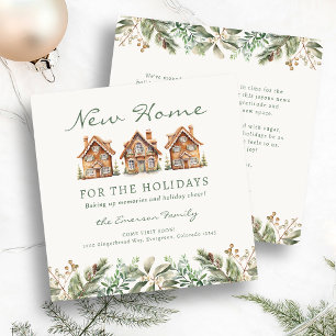 Navidad Nuevo Hogar Tarjeta para las Fiestas