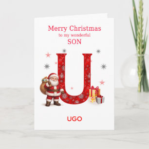 Navidad Para Hijo Agrega Un Nombre Que Comience Co
