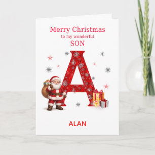 Navidad Para Hijo Agrega Un Nombre Que Comience co
