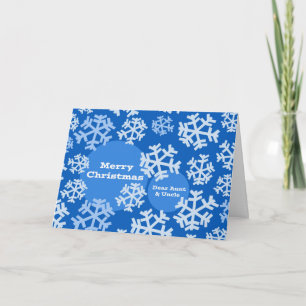 Navidad para la tía y el tío, diseño de los copos