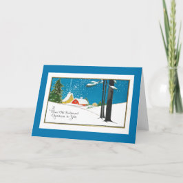 Navidad pasado de moda en la granja