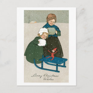 Navidad pasado de moda, hermanas