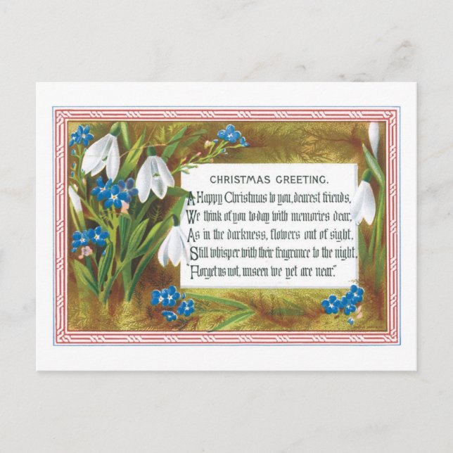Navidad pasado de moda, Snowdrops (Anverso)