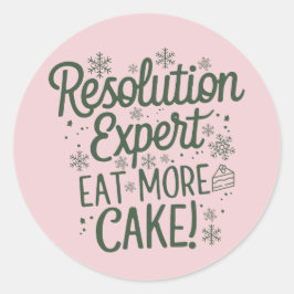 Navidad | Pegatina de Año Nuevo