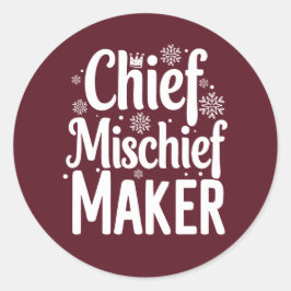 Navidad | Pegatina de Año Nuevo