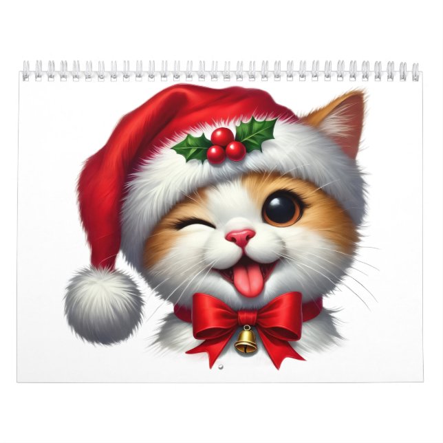 Navidad perfecta: Calendario de gatos 2026 (Tapa)