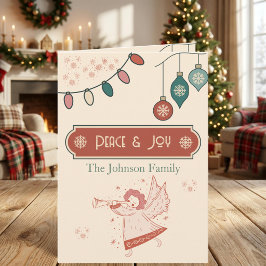 Navidad Personalizada con Ángel Retro de Paz y Ale