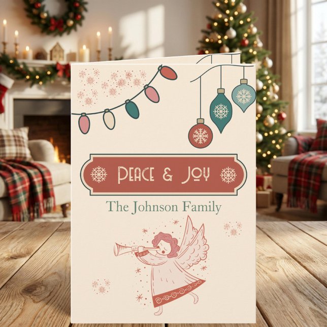 Navidad Personalizada con Ángel Retro de Paz y Ale (Subido por el creador)