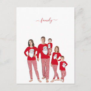Navidad personalizada con dos fotos familiares en