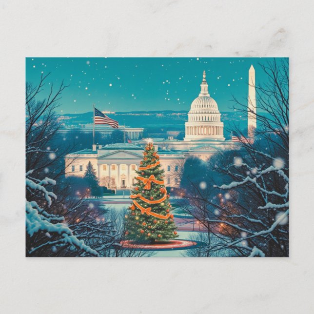 Navidad personalizada en Washington DC (Anverso)
