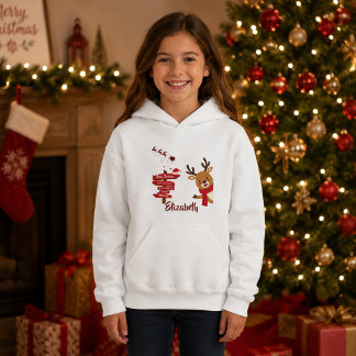 Navidad Personalizada Feliz Reno Navideño Festivo