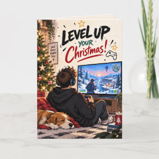 Navidad personalizada para gamers que suben de niv